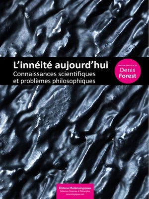 cover image of L'innéité aujourd'hui